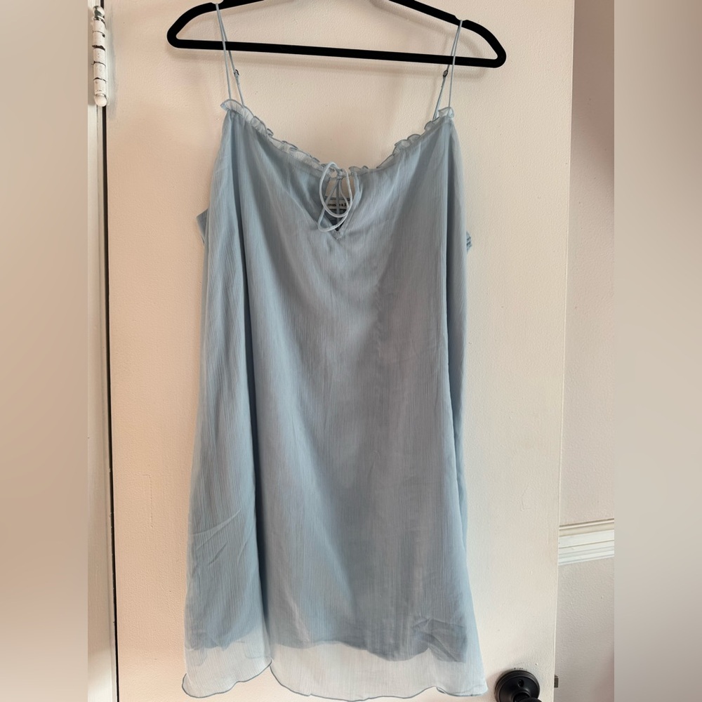 Light blue dress